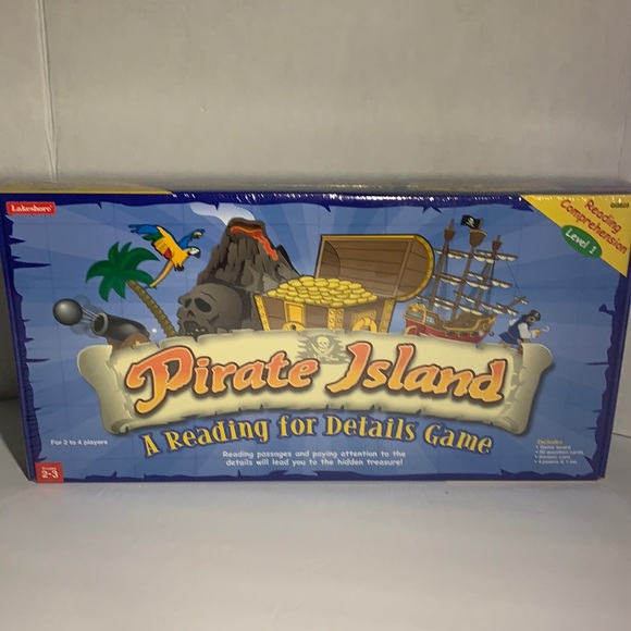 Pirate Island Reading Game - Picture 1 of 3